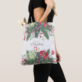 Frohe Weihnachtsbaum Feiertage Geschenkdesign Tasche (Von Nahem)