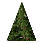 Frohe Weihnachtsbaum Festive Paper Party Hat Partyhütchen (Links)
