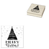 Frohe Weihnachtsbaum Gummistempel (Stempel)