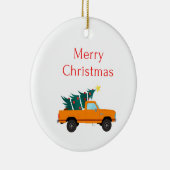 Frohe Weihnachtsbaum Keramik Ornament (Rechts)