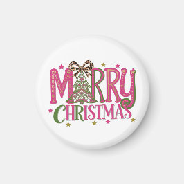 Frohe Weihnachtsbaum Magnet