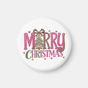 Frohe Weihnachtsbaum Magnet
