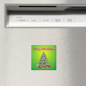 Frohe Weihnachtsbaum Magnet (In Situ (Geschirrspüler))