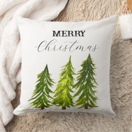 Frohe Weihnachtsbaum Merry Winter Festive Kissen