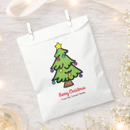 Frohe Weihnachtsbaum Ornament Gold Star Geschenktütchen