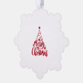 Frohe Weihnachtsbaum Ornament Karte (Linke Ecke)