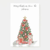 Frohe Weihnachtsbaum Post-it Klebezettel (Vorderseite)