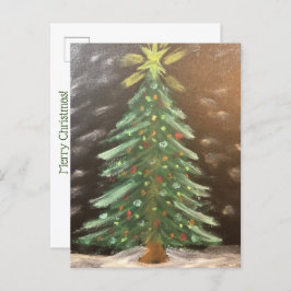 Frohe Weihnachtsbaum Postcard Postkarte