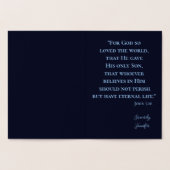 Frohe Weihnachtsbaum Religious Folienkarte (Innenseite)