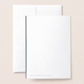 Frohe Weihnachtsbaum Religious Folienkarte (Rückseite mit Umschlag)