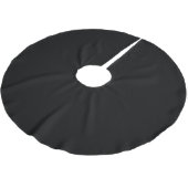 Frohe Weihnachtsbaum Rock Black Polyester Weihnachtsbaumdecke (Schrägansicht)