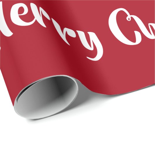 Frohe Weihnachtsbaum Santa Sleigh Girly Unicorn Geschenkpapier (Rolleneckpunkt)