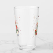 Frohe Weihnachtsbaum Snowman und Geschenke Glas (Rechts)