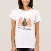 Frohe Weihnachtsbaum T-Shirt (Vorderseite)