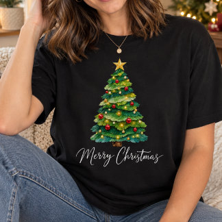 Frohe Weihnachtsbaum T-Shirt