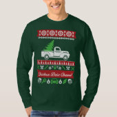 Frohe Weihnachtsbaum T-Shirt (Vorderseite)