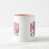 Frohe Weihnachtsbaum Tasse (Zentrum)