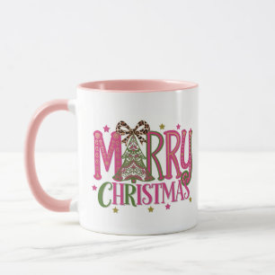 Frohe Weihnachtsbaum Tasse