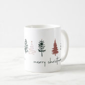 Frohe Weihnachtsbaum-Tasse Kaffeetasse (VorderseiteRechts)