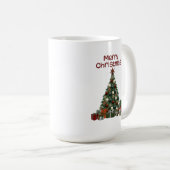 Frohe Weihnachtsbaum-Tasse Kaffeetasse (VorderseiteRechts)