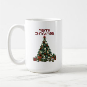 Frohe Weihnachtsbaum-Tasse Kaffeetasse