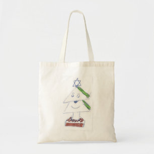 Frohe Weihnachtsbaum Tote Tasche