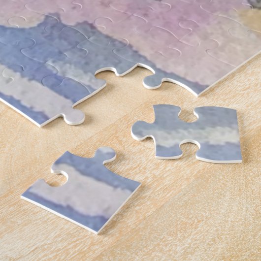 Frohe Weihnachtsbaum und frostige Snowman Wasserfa Puzzle (Seite)