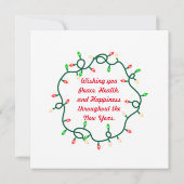 Frohe Weihnachtsbaum Vintage Kunstkarte Karte (Rückseite)