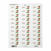 Frohe Weihnachtsbaumdekoration (Vorne)