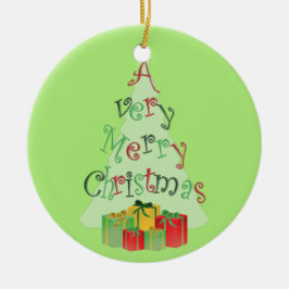 Frohe Weihnachtsbaumdekorationen Keramik Ornament