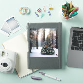 Frohe Weihnachtsbaume Aufkleber (iPad Hülle)