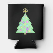 Frohe Weihnachtsbaume Dosenkühler (Vorderseite)