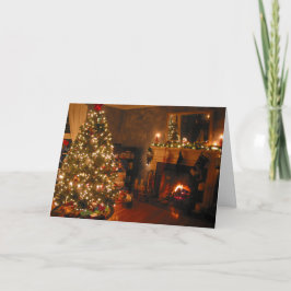 Frohe Weihnachtsbaume Feiertagskarte