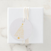 Frohe Weihnachtsbaume Geschenkanhänger (Mit Box)