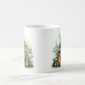 Frohe Weihnachtsbaume | Happy Holidays Kaffeetasse (Mittel)