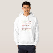 Frohe Weihnachtsbaume Hoodie (Vorne ganz)