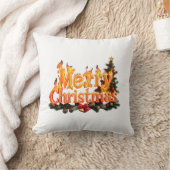 Frohe Weihnachtsbaume Kissen (Decke)