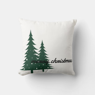 Frohe Weihnachtsbaume Kissen