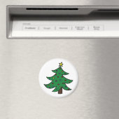 Frohe Weihnachtsbaume Magnet (In Situ (Geschirrspüler))
