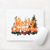 Frohe Weihnachtsbaume Mousepad (Mit Mouse)