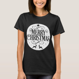 Frohe Weihnachtsbaume Ornament T-Shirt