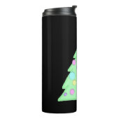 Frohe Weihnachtsbaume Thermosbecher (Nach links gedreht)