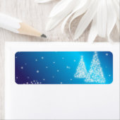 Frohe Weihnachtsbäume und Sterne (Insitu)