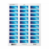 Frohe Weihnachtsbäume und Sterne (Vorne)