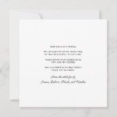 Frohe Weihnachtsbaume Wir haben uns bewegt Ankündigung (Rückseite)