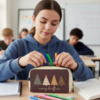 Frohe Weihnachtsbaumen Brown