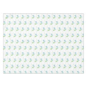 Frohe Weihnachtsbaumen Grün und Aquamariner Urlaub Tischdecke (Vorderseite (Horizontal))