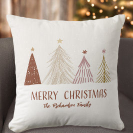 Frohe Weihnachtsbaumen Holiday Custom Family Zuhau Kissen