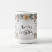 Frohe Weihnachtsbaumen Kaffeetasse (Mittel)