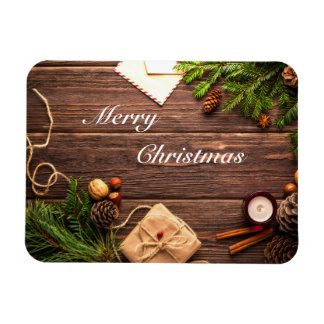 Frohe Weihnachtsbaumgestaltung Magnet